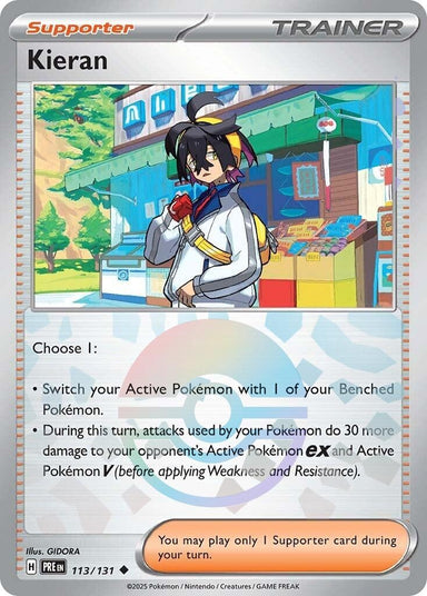 Image for Kieran - 113/131 (Poke Ball Pattern) (113/131) (PRE) - Pokemon