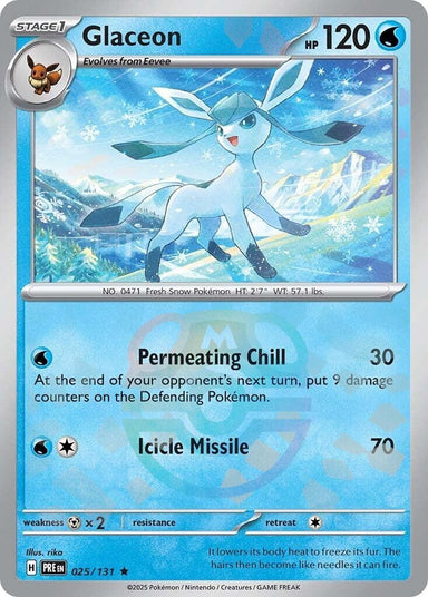 Image for Glaceon (Master Ball Pattern) (025/131) (PRE) - Pokemon