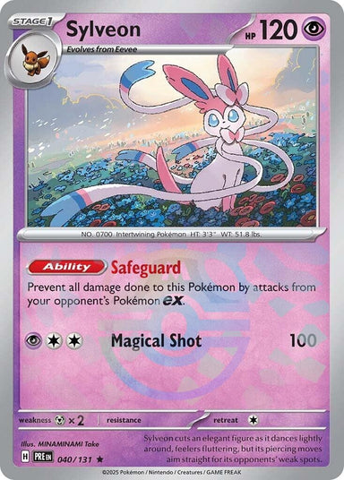 Image for Sylveon (Master Ball Pattern) (040/131) (PRE) - Pokemon