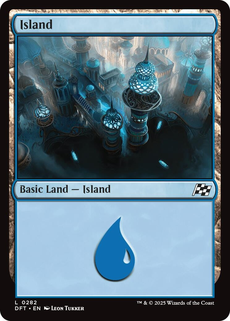 Image for Island (0282) (282) (DFT) - Magic: The Gathering
