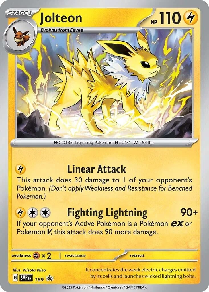 Image for Jolteon - 169 (169) (SVP) - Pokemon