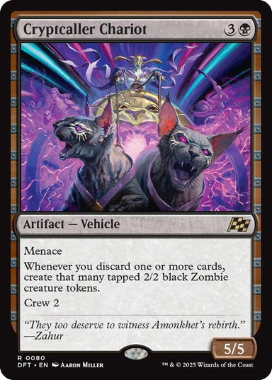 Image for Cryptcaller Chariot (80) (DFT) - Magic: The Gathering
