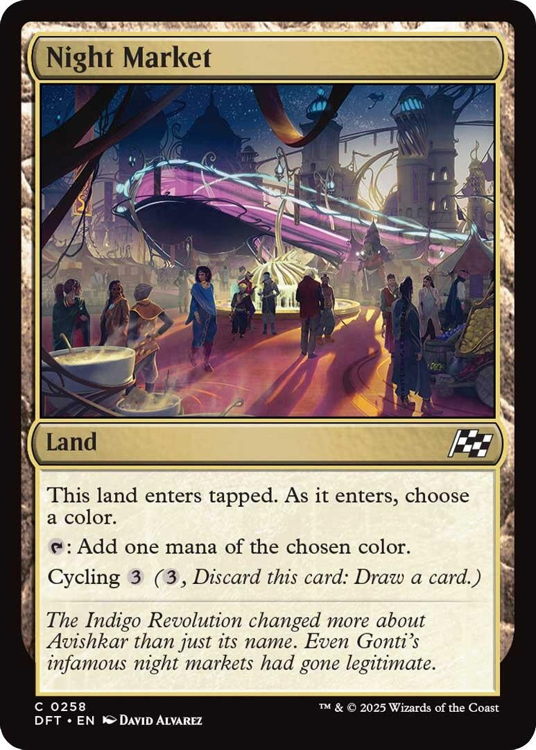 Image for Night Market (258) (DFT) - Magic: The Gathering