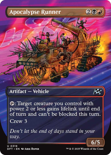 Image for Apocalypse Runner (Borderless) (319) (DFT) - Magic: The Gathering