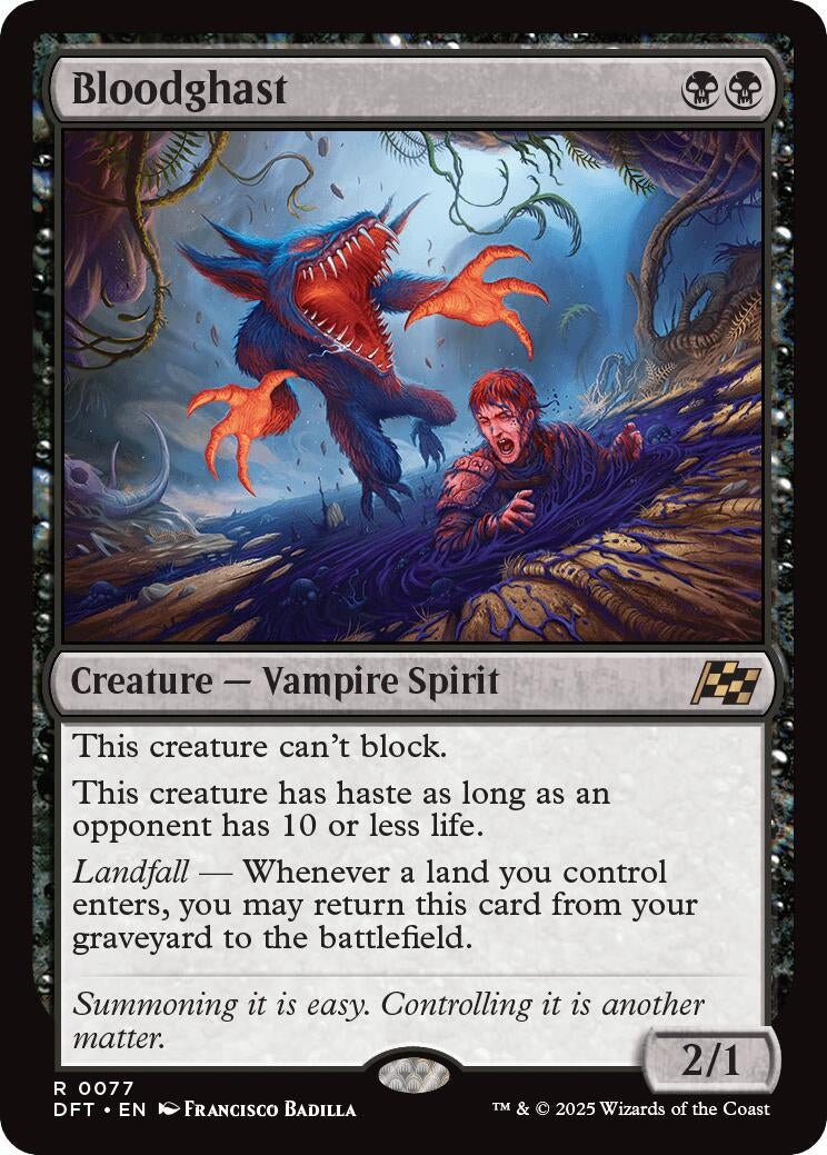 Image for Bloodghast (77) (DFT) - Magic: The Gathering