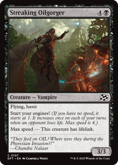 Image for Streaking Oilgorger (107) (DFT) - Magic: The Gathering