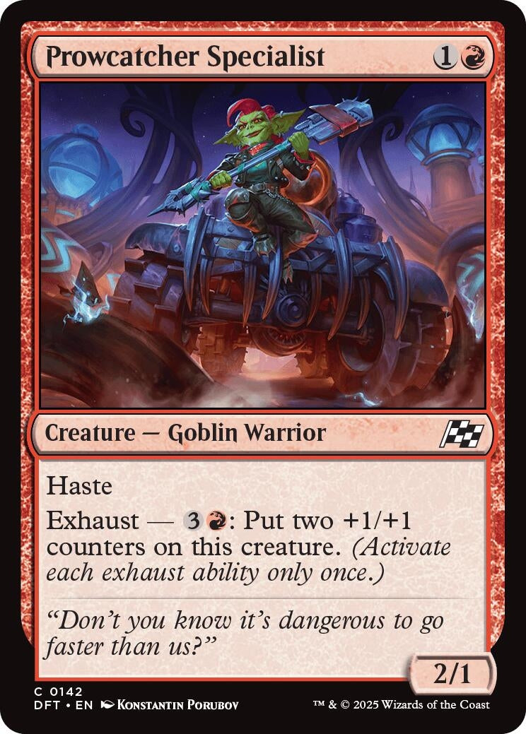 Image for Prowcatcher Specialist (142) (DFT) - Magic: The Gathering