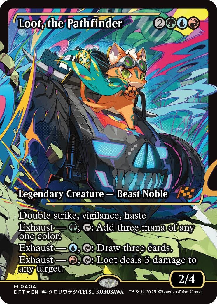 Image for Loot, the Pathfinder (Showcase) (404) (DFT) - Magic: The Gathering