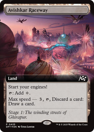 Image for Avishkar Raceway (Extended Art) (425) (DFT) - Magic: The Gathering