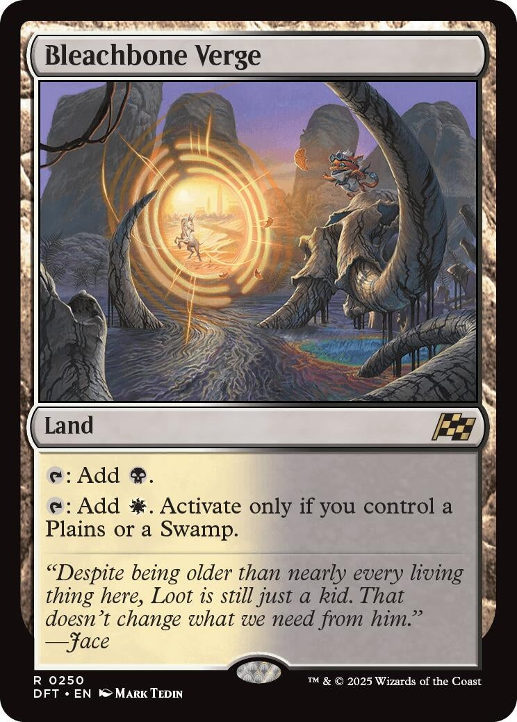 Image for Bleachbone Verge (250) (DFT) - Magic: The Gathering
