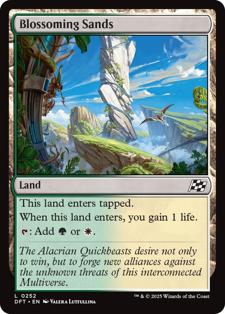 Image for Blossoming Sands (252) (DFT) - Magic: The Gathering