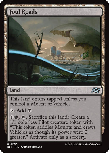 Image for Foul Roads (255) (DFT) - Magic: The Gathering
