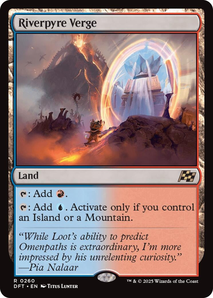 Image for Riverpyre Verge (260) (DFT) - Magic: The Gathering