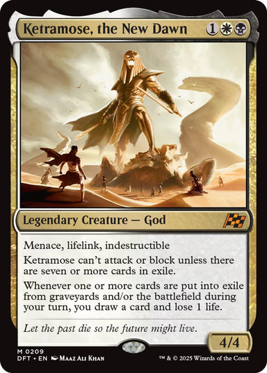 Image for Ketramose, the New Dawn (209) (DFT) - Magic: The Gathering