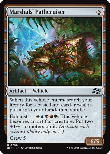 Image for Marshals' Pathcruiser (236) (DFT) - Magic: The Gathering