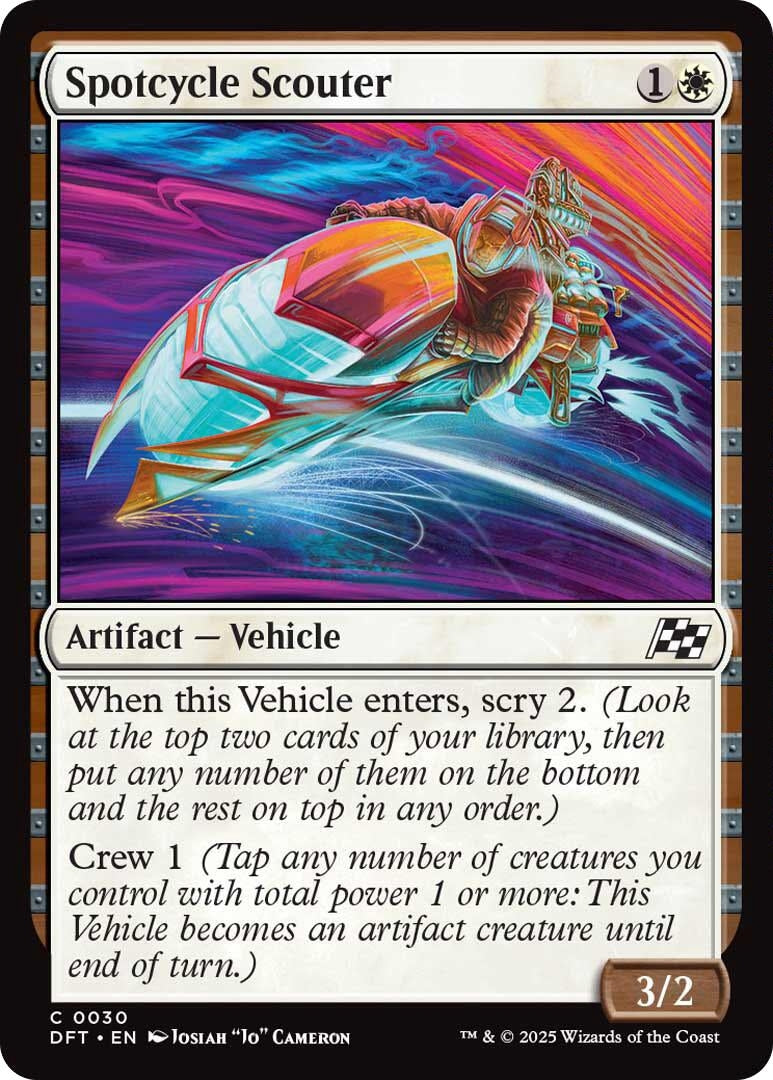 Image for Spotcycle Scouter (30) (DFT) - Magic: The Gathering