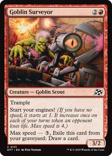 Image for Goblin Surveyor (131) (DFT) - Magic: The Gathering