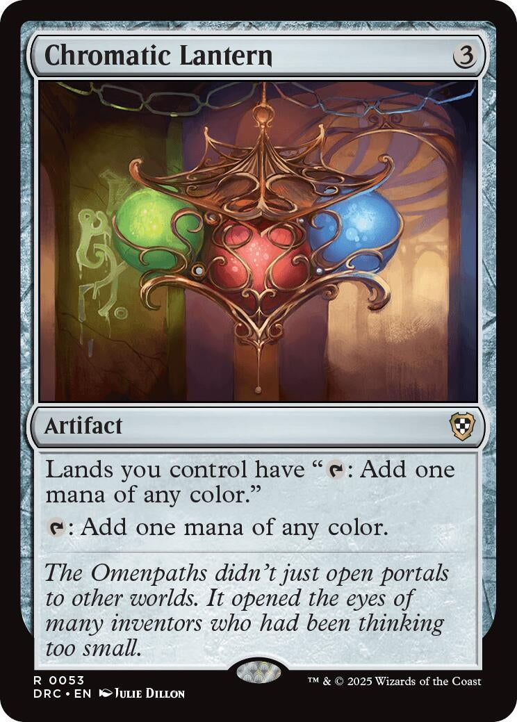Image for Chromatic Lantern (53) - Magic: The Gathering