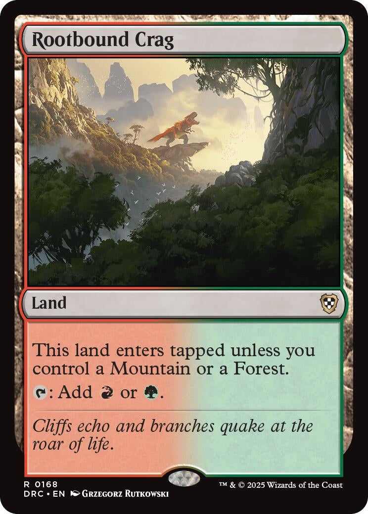 Image for Rootbound Crag (168) - Magic: The Gathering