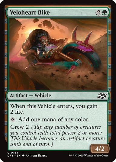 Image for Veloheart Bike (184) (DFT) - Magic: The Gathering