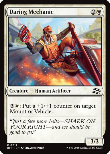 Image for Daring Mechanic (11) (DFT) - Magic: The Gathering
