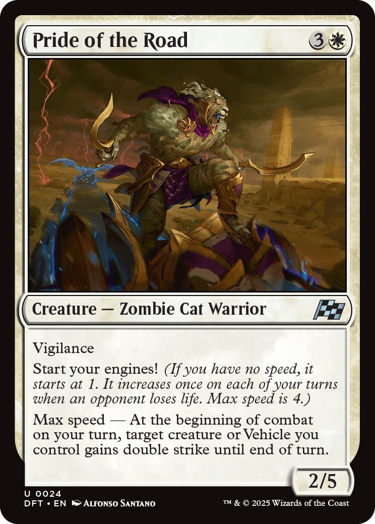 Image for Pride of the Road (24) (DFT) - Magic: The Gathering