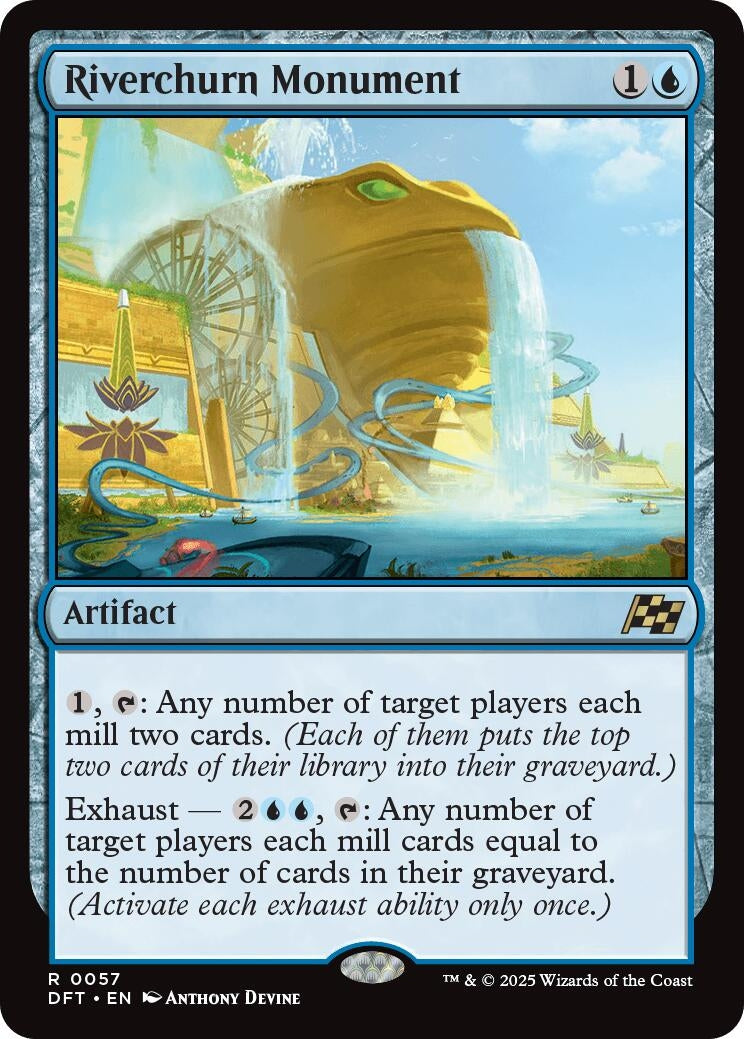 Image for Riverchurn Monument (57) (DFT) - Magic: The Gathering