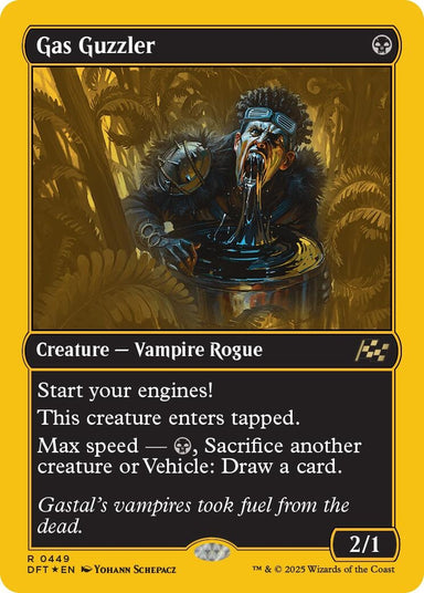 Image for Gas Guzzler (First-Place Foil) (449) (DFT) - Magic: The Gathering
