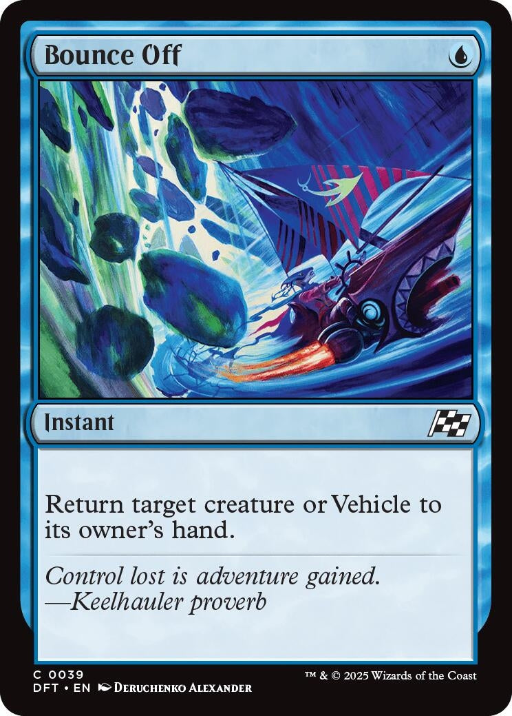 Image for Bounce Off (39) (DFT) - Magic: The Gathering