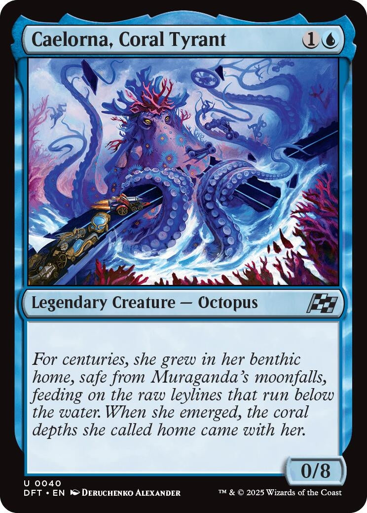 Image for Caelorna, Coral Tyrant (40) (DFT) - Magic: The Gathering