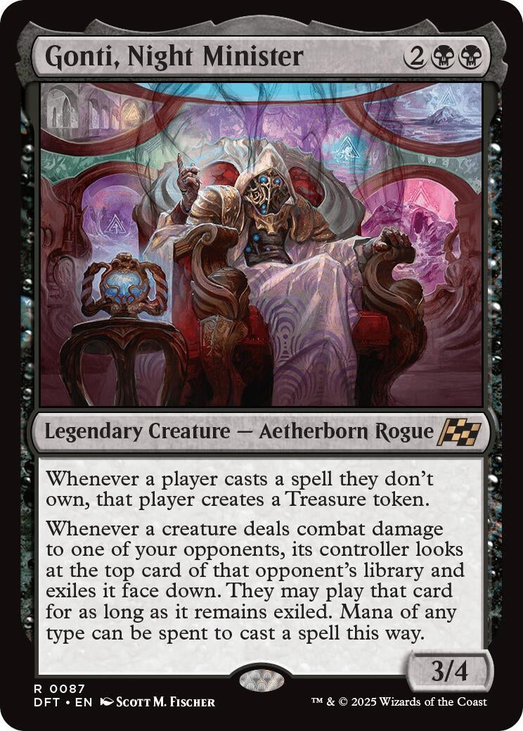 Image for Gonti, Night Minister (87) (DFT) - Magic: The Gathering