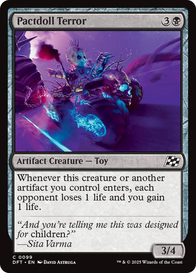 Image for Pactdoll Terror (99) (DFT) - Magic: The Gathering