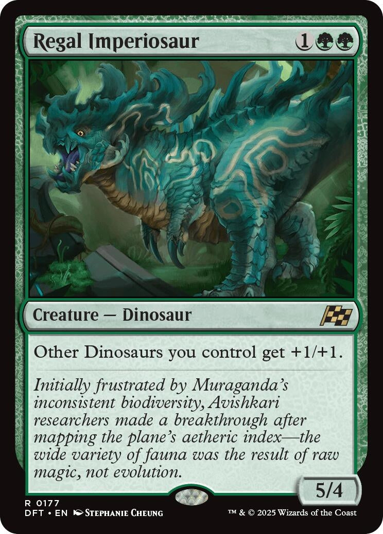 Image for Regal Imperiosaur (177) (DFT) - Magic: The Gathering