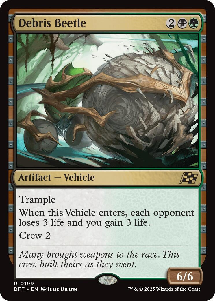 Image for Debris Beetle (199) (DFT) - Magic: The Gathering