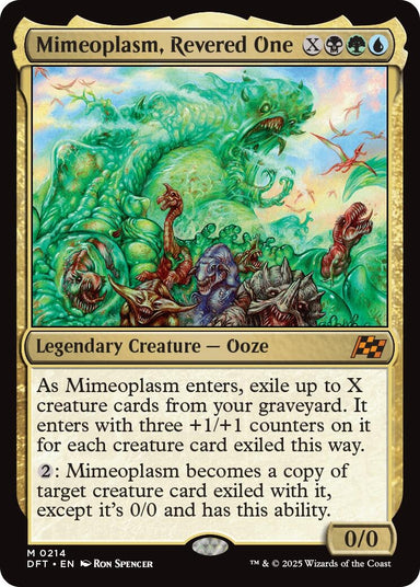 Image for Mimeoplasm, Revered One (214) (DFT) - Magic: The Gathering
