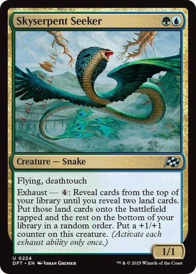 Image for Skyserpent Seeker (224) (DFT) - Magic: The Gathering