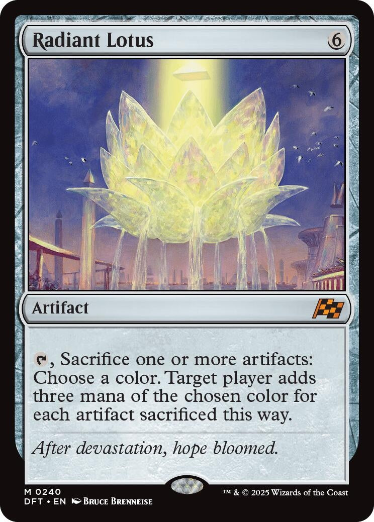 Image for Radiant Lotus (240) (DFT) - Magic: The Gathering