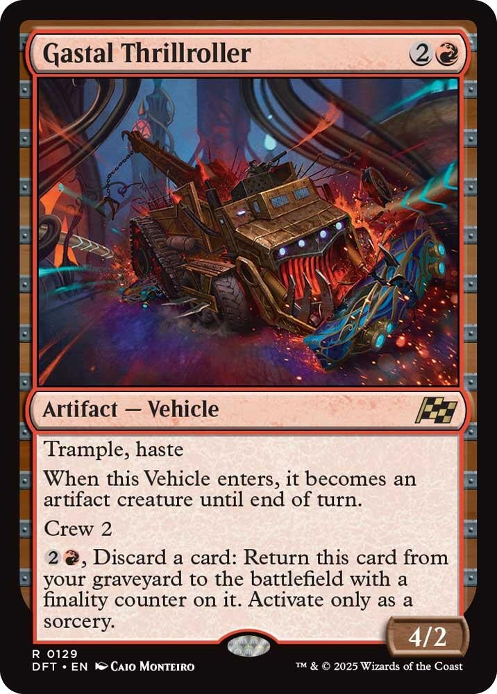 Image for Gastal Thrillroller (129) (DFT) - Magic: The Gathering