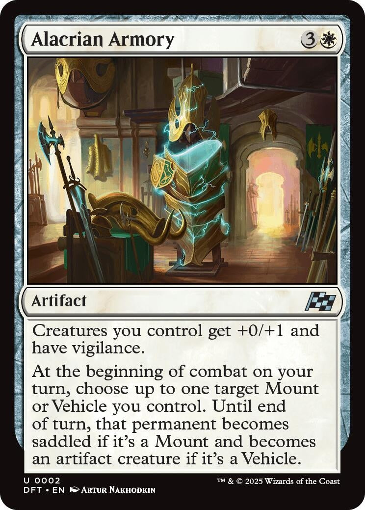 Image for Alacrian Armory (2) (DFT) - Magic: The Gathering