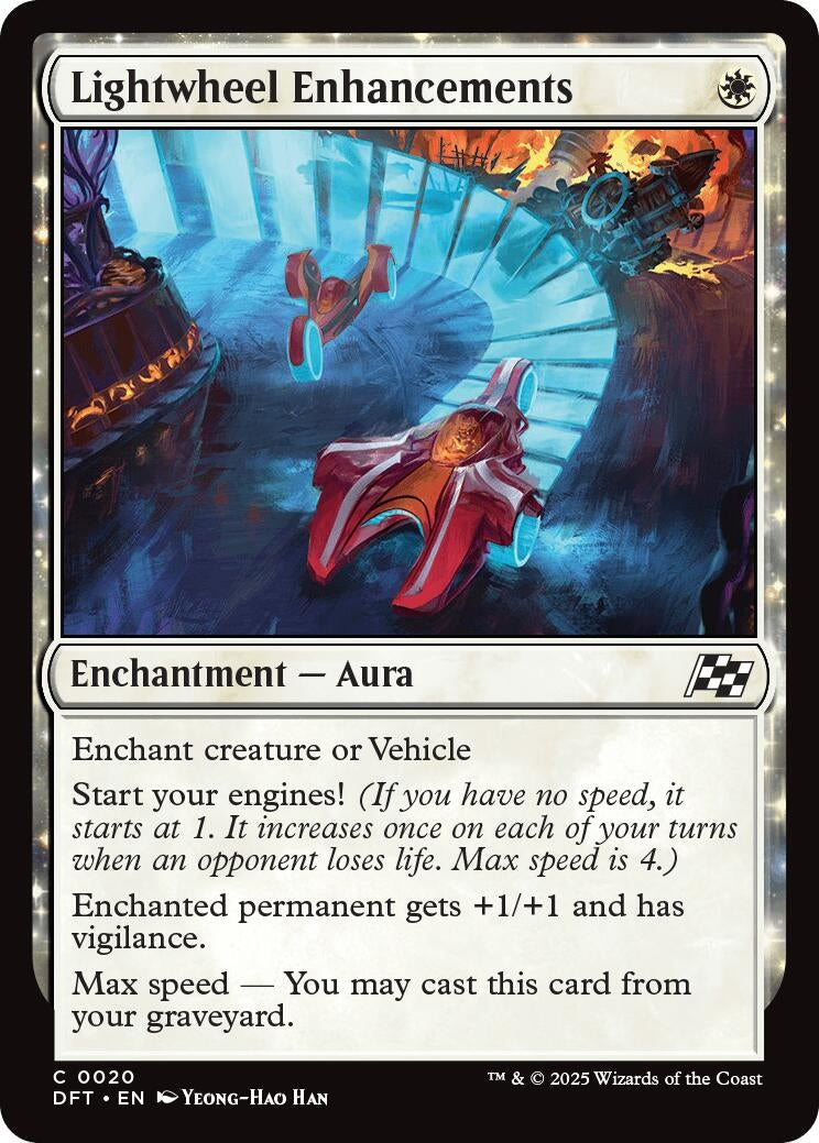 Image for Lightwheel Enhancements (20) (DFT) - Magic: The Gathering