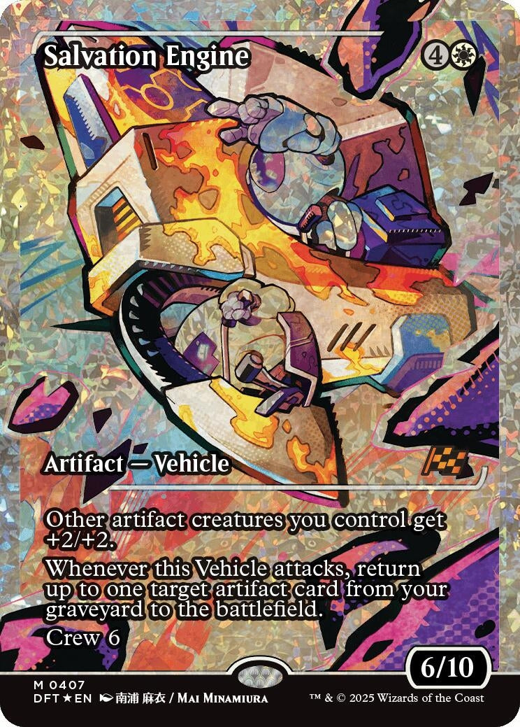Image for Salvation Engine (Showcase) (Fracture Foil) (407) (DFT) - Magic: The Gathering