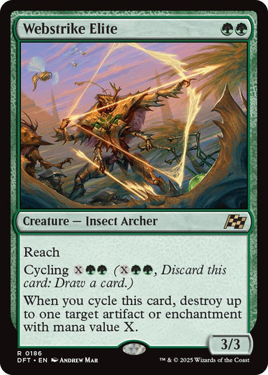 Image for Webstrike Elite (186) (DFT) - Magic: The Gathering