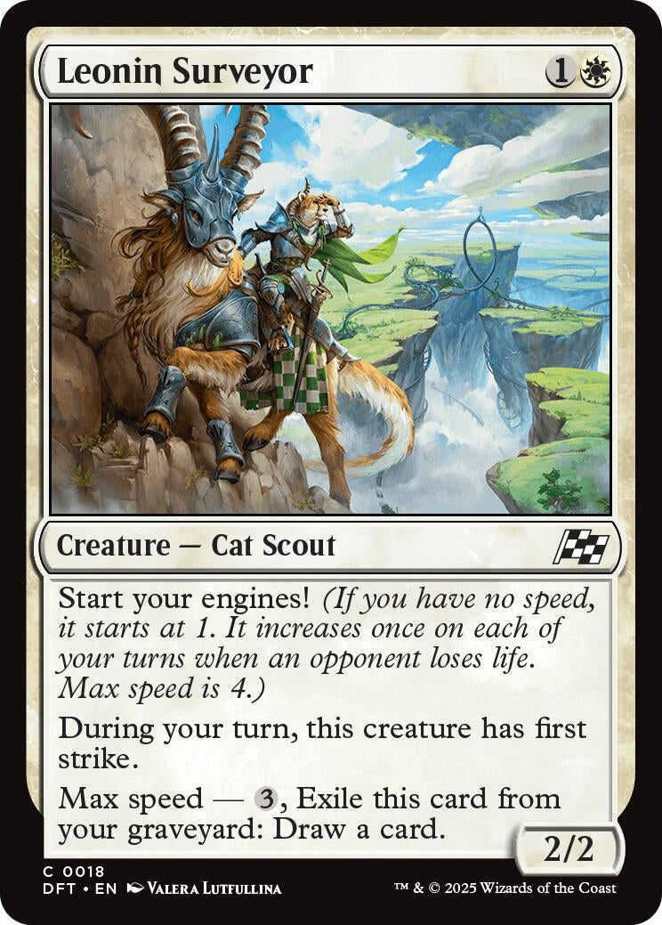Image for Leonin Surveyor (18) (DFT) - Magic: The Gathering