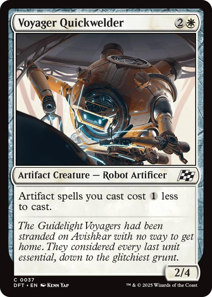 Image for Voyager Quickwelder (37) (DFT) - Magic: The Gathering
