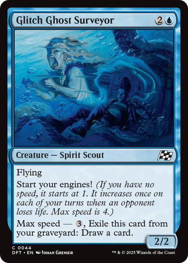 Image for Glitch Ghost Surveyor (44) (DFT) - Magic: The Gathering