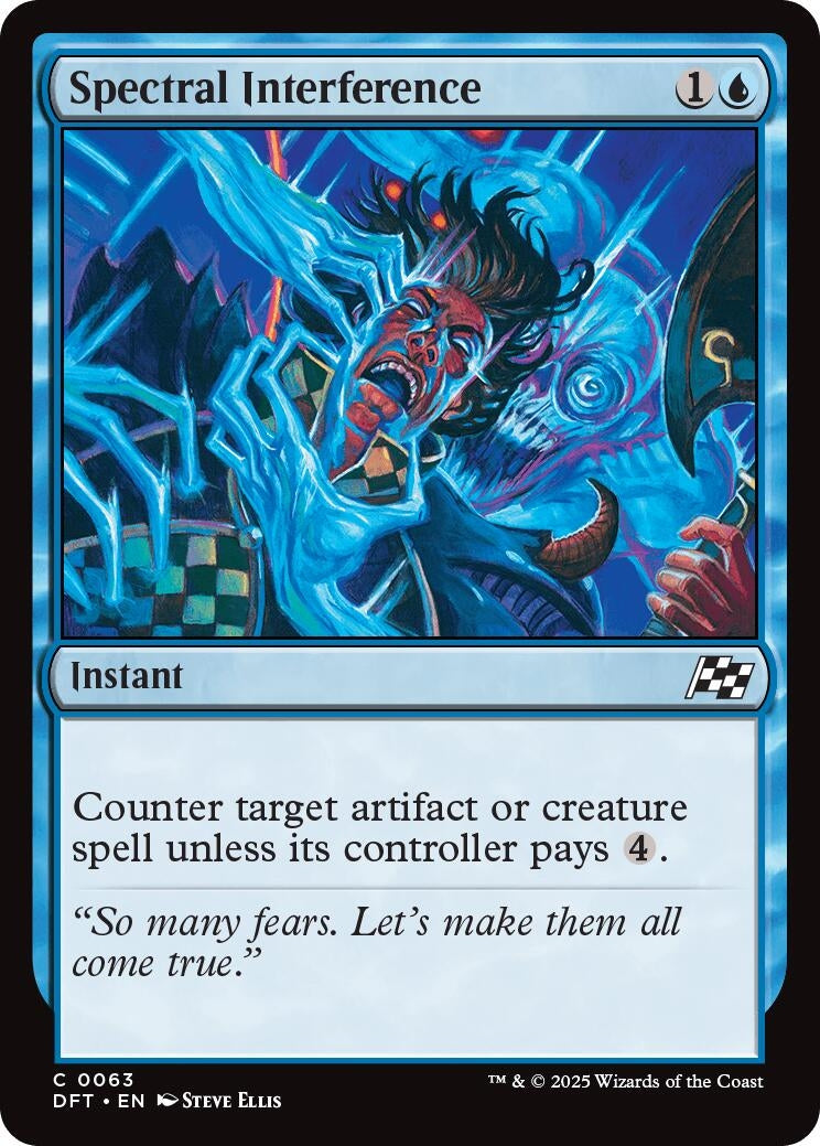 Image for Spectral Interference (63) (DFT) - Magic: The Gathering