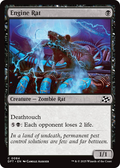 Image for Engine Rat (84) (DFT) - Magic: The Gathering