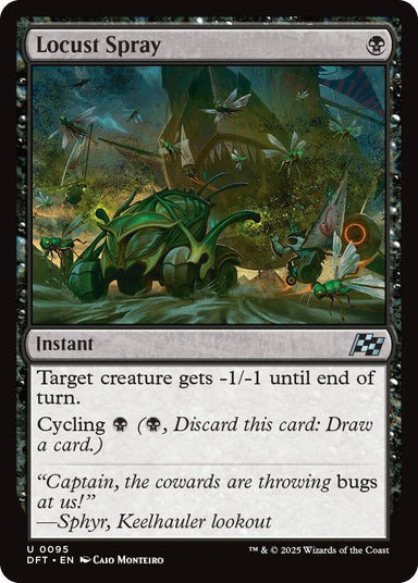 Image for Locust Spray (95) (DFT) - Magic: The Gathering