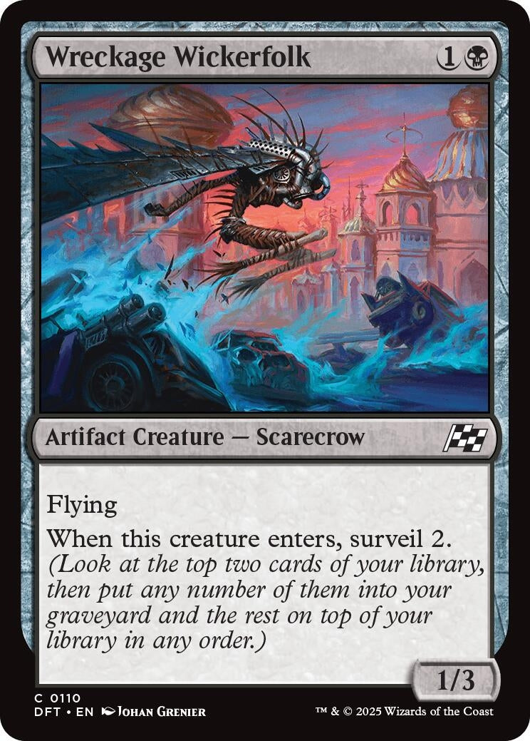 Image for Wreckage Wickerfolk (110) (DFT) - Magic: The Gathering