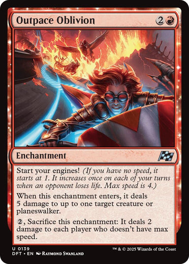 Image for Outpace Oblivion (139) (DFT) - Magic: The Gathering